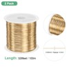 Unique Bargains DIY Crafting Copper Jewelry Beading Wire Roll - 3 of 4