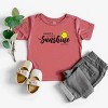The Juniper Shop SmileyWorld Daddy's Little Sunshine Toddler Short Sleeve Tee - 2 of 4