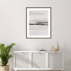 Amanti Art Ascending Horizon I by Melissa Wang Wood Framed Wall Art Print - 1 of 4
