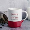 Pavilion Gift Company - Swear Too Much - 18 oz Mug - Drinkware - 2 of 4