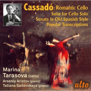 Marina Tarasova & Arseny Aristov - Gaspar Cassado: Romantic Cello Music & Transcriptions (CD) - 1 of 1