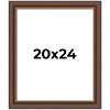 PosterPalooza | Traditional Brown Picture Frame - UV Acrylic, Foam Board Backing, Hanging Hardware - 2 of 4