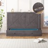 Mjkone Modern Queen Size Murphy Bed with USB ports & Foldable Mattress - 4 of 4