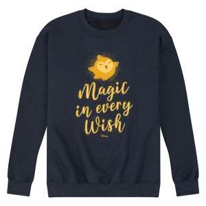 Men's - Disney - Magic In Every Wish Graphic Fleece Sweatshirt - 1 of 4