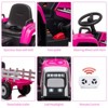 12V Kids Battery Powered Electric Tractor with Trailer, Toddler Ride On Car with Remote Control - 2 of 4