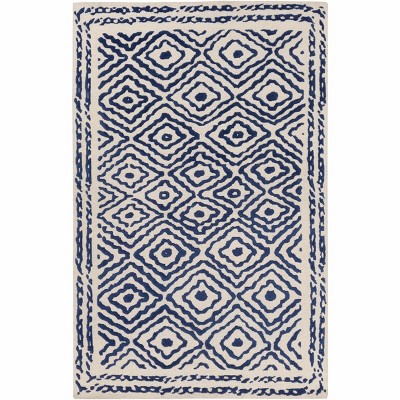 Hauteloom Westhill Wool Living Room, Bedroom Area Rug - Contemporary
