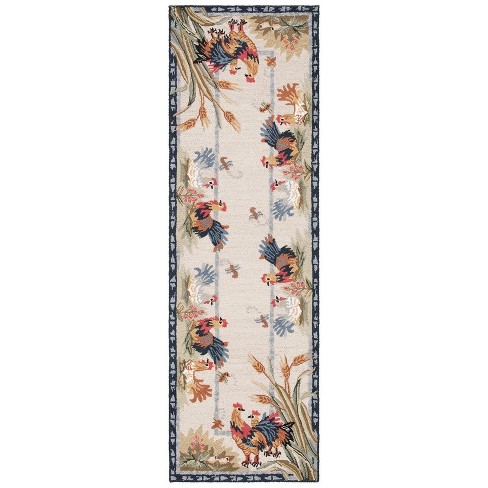 Safavieh Chelsea HK248A 2'6 x 8'0 Runner Ivory Area Rug