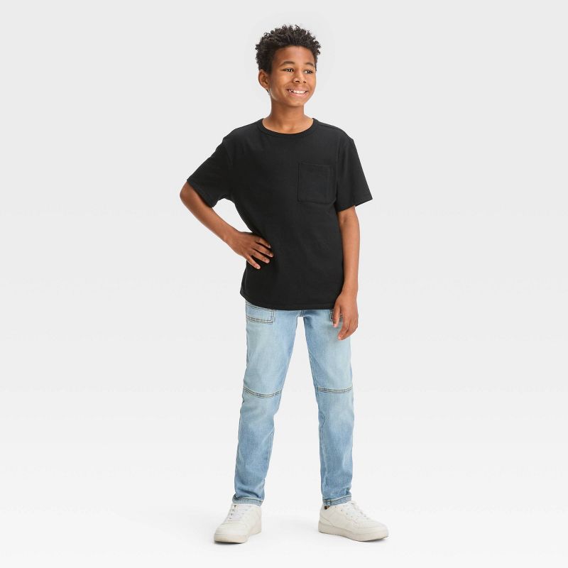 Boys' Super Skinny Pull-On Jeans - art class™, 4 of 5