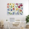 Stupell Industries Scandinavian Wild Flowers 2pc Canvas Art Set, 20" x 30" - 2 of 4