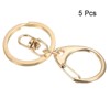 Unique Bargains Outdoors Bag Wallet Decoration Wrist Lanyard Keychain 5 Pcs - 3 of 4
