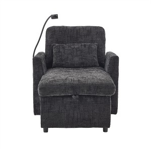 XINGHANZHENXUAN Multifunctional Lazy Sofa with Phone Stand & Storage for Living Room & Bedroom - 1 of 4