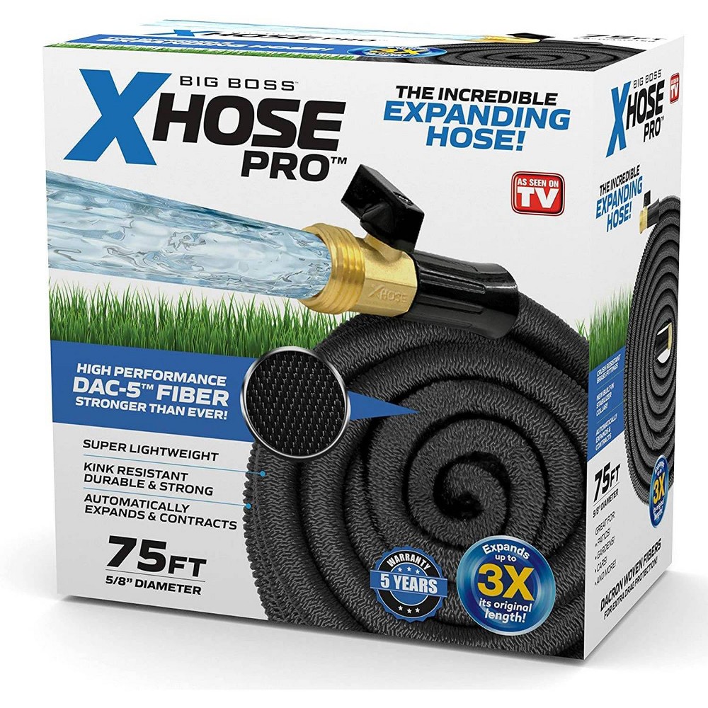 UPC 080313012570 product image for Xhose 75ft Garden Hoses, watering and irrigation | upcitemdb.com
