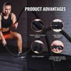 VEVOR Battle Rope, 1.5 Inch Diameter 30Ft Length Polyester Exercise Rope, Battle Exercise Equipment with Protective Sleeve & Anchor - 4 of 4