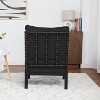 SEYNAR Mid Century Boucle Uplostered Wood Accent Armchair with Cushion - 4 of 4
