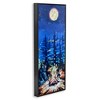 Stupell Industries Wildlife Camper Animls & Bonfire, 10" x 24" - 3 of 4