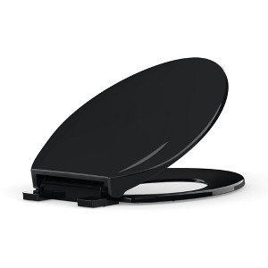 Toilet Seat, Soft Close Lid, Slow Close Noiseless Design, American Standard Compatible - 1 of 4