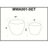 Mark & Day Ogulin Traditional Candle Holder Set - 2 of 2