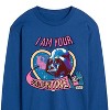 Men's - Star Wars - I Am Your Valentine Darth Vader Long Sleeve Graphic T-Shirt - 2 of 4