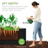 Best Choice Products 4x2x2ft Outdoor Metal Raised Garden Bed, Planter Box for Vegetables, Flowers, Herbs - 3 of 4