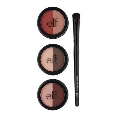 e.l.f. Summer Eyeshadow & Brush Set 4pc