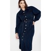 Women's Plus Size Lady Oaklyn Dress - mid denim | CITY CHIC - 3 of 4