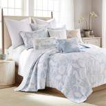 Stillwater Blue Quilt and Pillow Sham Set - Levtex Home