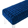 Modway Prologue Woven Performance Velvet Ottoman - 2 of 4