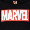 Marvel Comics Iconic Logo Fleece Pullover Hoodie Toddler to Big Kid - 3 of 4