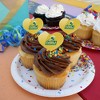 Norfolk State University Secondary Logo Heart Love Cupcake Picks Toppers Decoration Set of 6 - 4 of 4