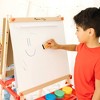 Melissa & Doug Easel Accessory Set - Paint, Cups, Brushes, Chalk, Paper, Dry-Erase Marker - 2 of 4