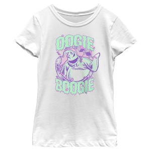 Girl's The Nightmare Before Christmas Slimy Oogie Boogie T-Shirt - 1 of 4