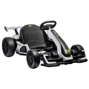 Kids Go Kart,24V  Electric Drift Kart Car with Adjustable Seat,IDE On Toy with 4 Speed Mode,Big Battery for Age 6-12 - 1 of 4