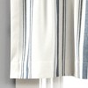 Lush Décor Farmhouse Stripe Yarn Dyed Recycled Cotton Valance Navy Single 52x18+2 - 4 of 4