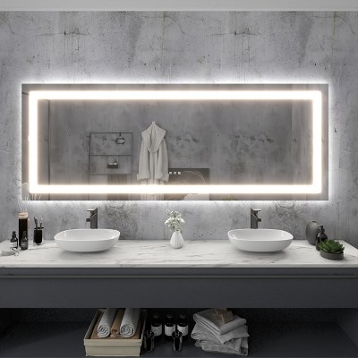 LED Front Light and Backlit Mirror