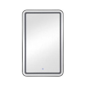 FONTOI Rectangle Wall Mounted Medicine Cabinet with Mirror and Adjustable Shelves Modern Bathroom Storage Organizer Design, Black, 33.66"*20.67"*4.72" - 1 of 4