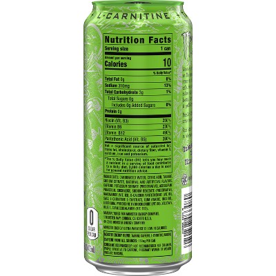 how much l carnitine in monster ultra Cuándo es el mejor momento para tomar L-Carnitina