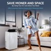 Garvee 12000 BTU Portable Air Conditioner with Dehumidifier & Fan – Cools Rooms Up to 550 Sq. Ft – Remote, Timer, Quiet Operation - 4 of 4