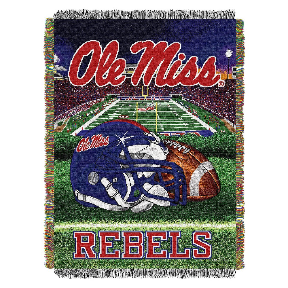 Photos - Duvet NCAA Ole Miss Rebels Home Field Advantage College Throw Blanket