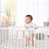 Sweet Jojo Designs Boy or Girl Gender Neutral Unisex Baby Fitted Crib Sheet Boho White and Orange - 2 of 4