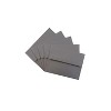 JAM Paper A2 Invitation Envelopes 4.375 x 5.75 Dark Grey 25/Pack (36396432) - 3 of 4