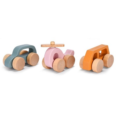 Image of Childlike Behavior Wooden Car for Toddler
