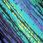 teal diagonal stripe