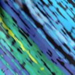 teal diagonal stripe