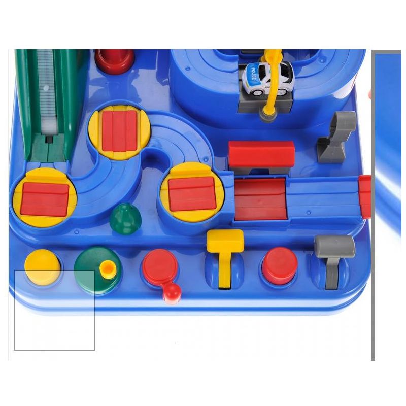 Ready! Set! Play! Link Race Track Vehicle Obstacle Course And Puzzle Playset For Kids, 2 of 6