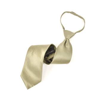 SATINIOR 12 Pcs Pre Tied Men's Necktie Adjustable Zipper Neck Tie