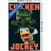 Trends International A Minecraft Movie - Chicken Jockey Unframed Wall Poster Prints - 3 of 4