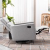 KTMBDW Recliner Chair,360 Swivel Rocker Chair for Adults,Glider Rocker Recliners,Nursery Chairs for Living Room,High Back,Upholstered Deep Seat - 3 of 4