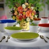 Gibson Home 12pc Ceramic Crenshaw Dinnerware Set: Off-White Solid Dishware, Microwave & Dishwasher Safe, Service for 4 - 3 of 3