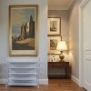 SEVOBAL 5-Tier Durable Stable Sturdy Space Saving Tower Non-Woven Fabric Shoe Shelf for Closet Garage Corridor Entryway, Silver, 37.8"*3.94"*3.15" - 2 of 4