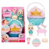 Yummiland Beauty Bag Playset Lip Gloss Doll - Cupcake Bag Includes Callie Birthday Cake, Nail Polish + Nail Stickers, Body Shimmer - 2 of 4